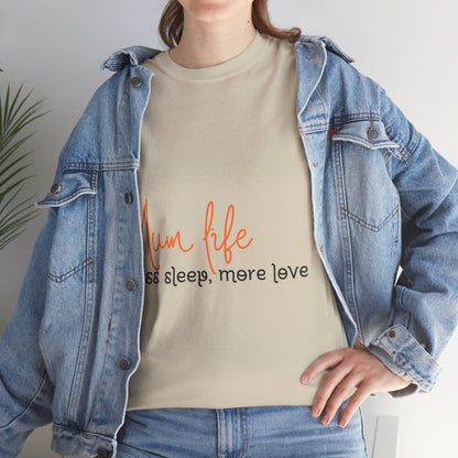 Unisex Heavy Cotton Tee - Mum Life