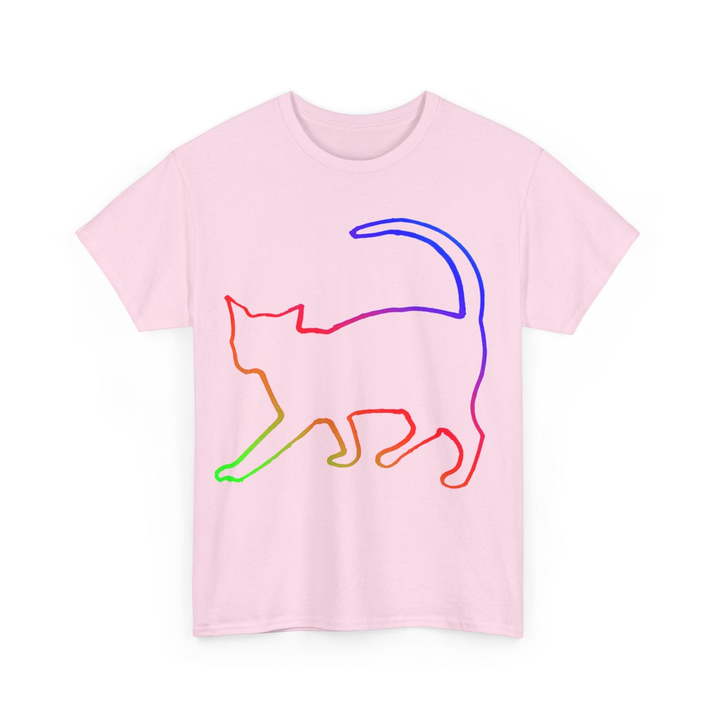 Cat Rainbow T-shirt