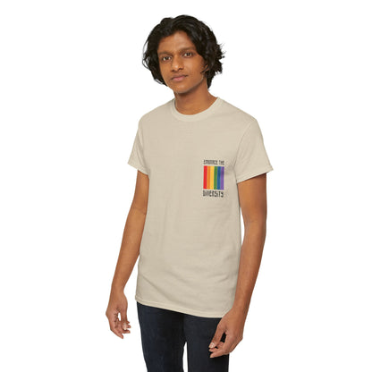 Unisex Heavy Cotton Tee - Embrace The Diversity Mini