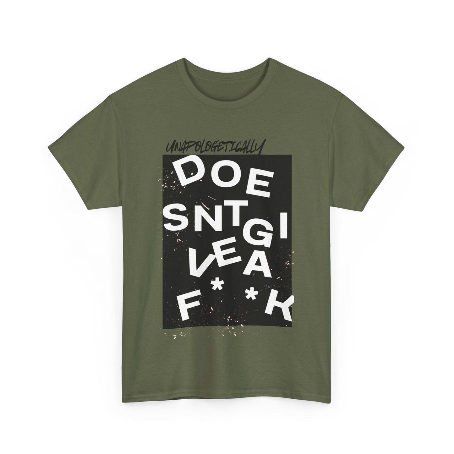 Unapologetically Doesn't Give a F**k Scramble Tee