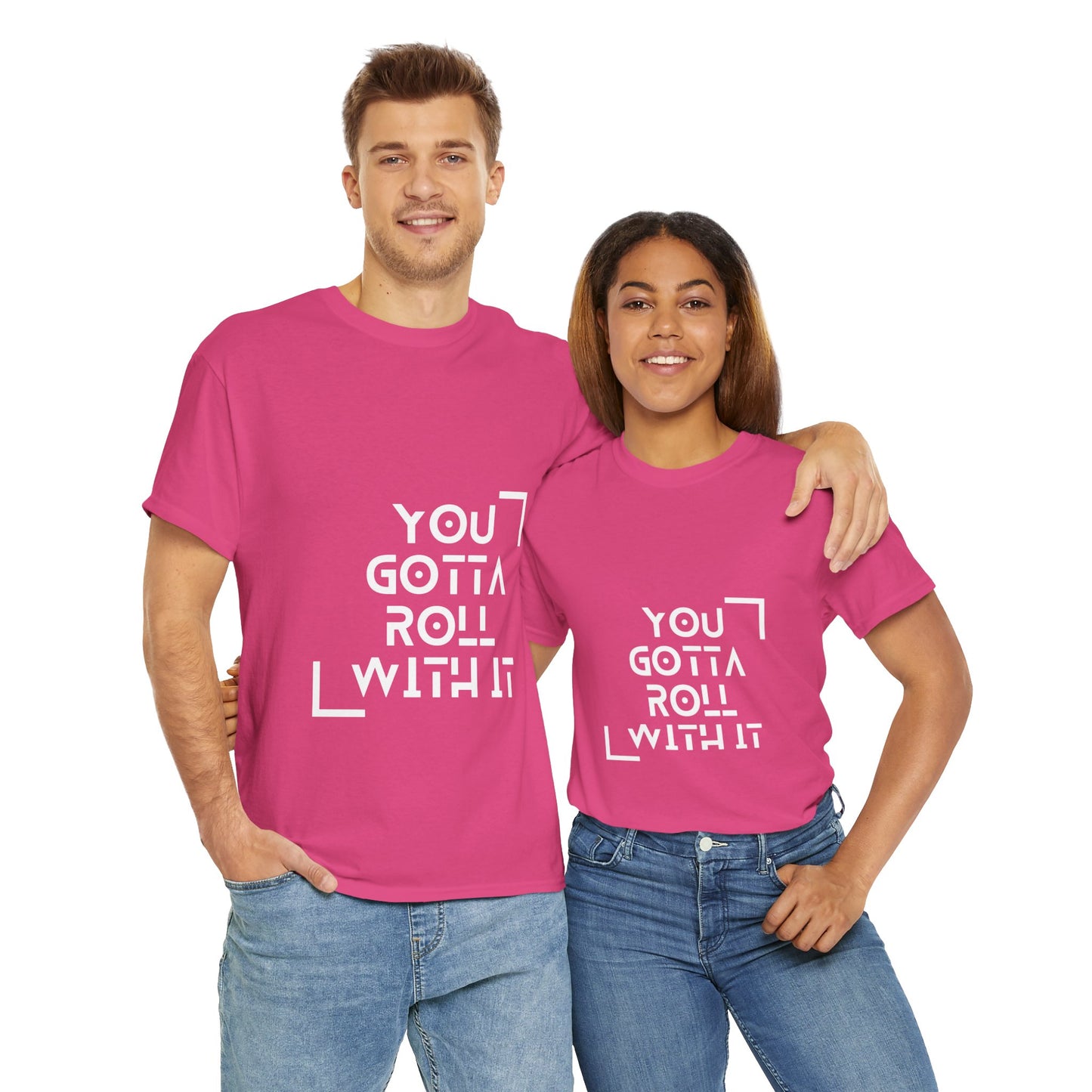 Roll With It - Unisex Heavy Cotton Tee