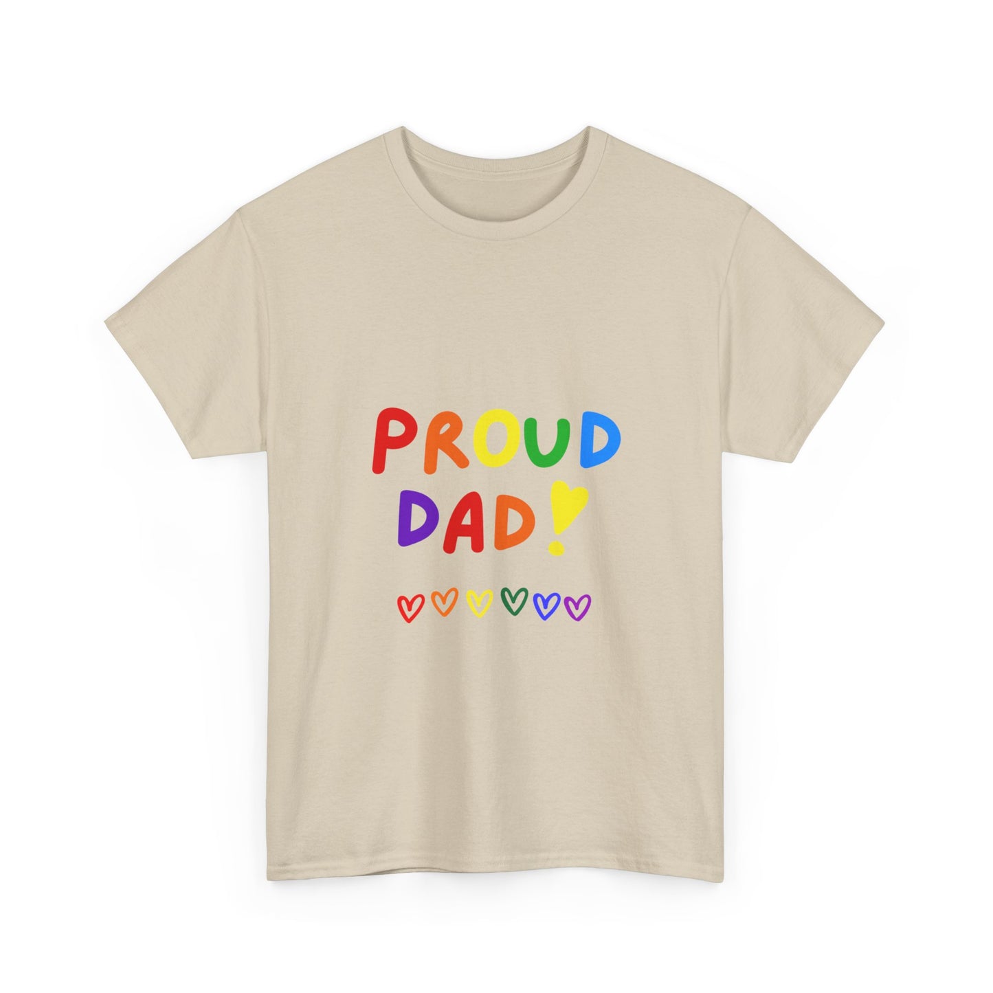 Unisex Heavy Cotton Tee - Proud Dad