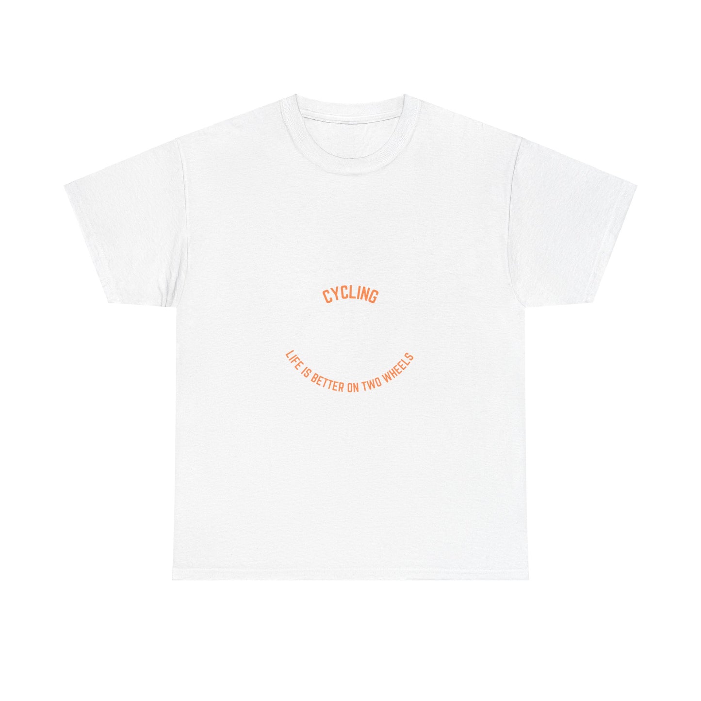 Unisex Heavy Cotton Tee - Better On Two Wheels