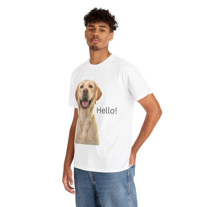 Dog Hello - Cotton T-Shirt