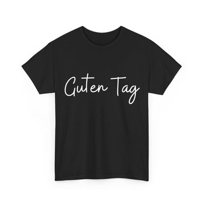 "Guten Tag" & "Auf Wiedersehen" (German Greetings) Unisex Heavy Cotton Tee