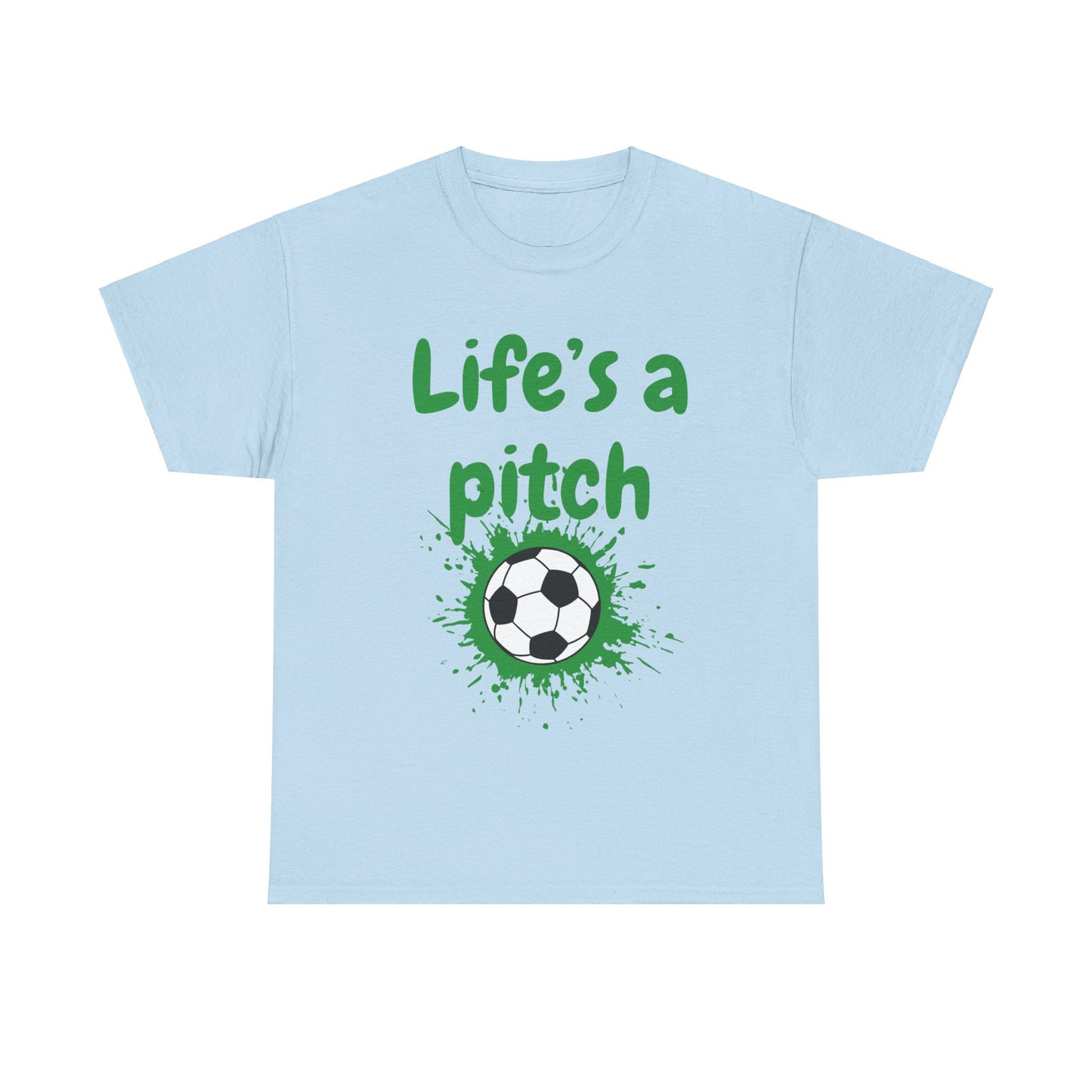 Unisex Heavy Cotton Tee - Life's A Pitch