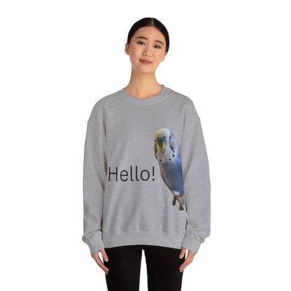 Budgie Hello Sweatshirt