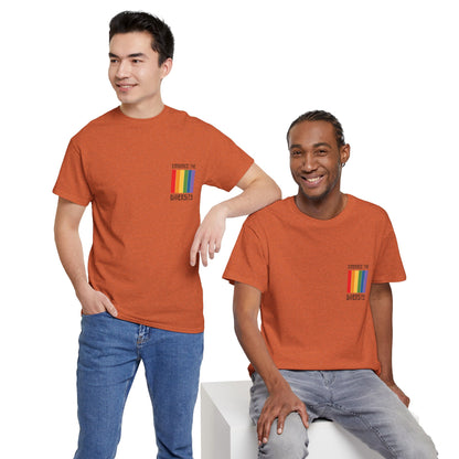 Unisex Heavy Cotton Tee - Embrace The Diversity Mini