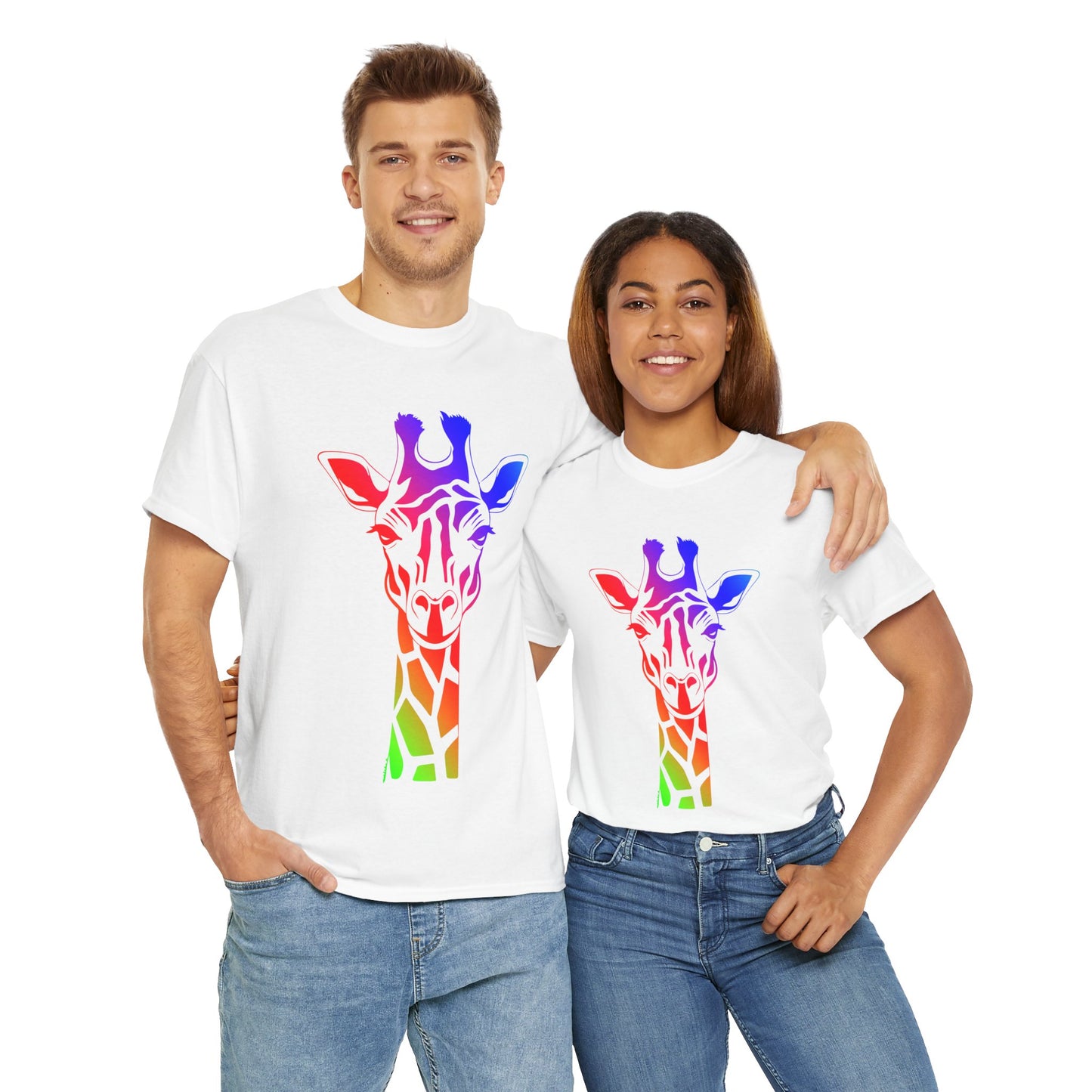 Giraffe Rainbow T-Shirt