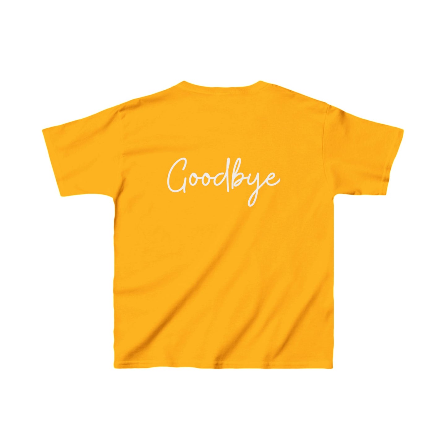 "Hello" & "Goodbye" (English Greetings) Kids Heavy Cotton™ Tee