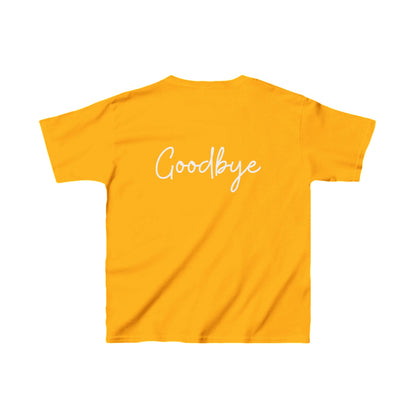 "Hello" & "Goodbye" (English Greetings) Kids Heavy Cotton™ Tee