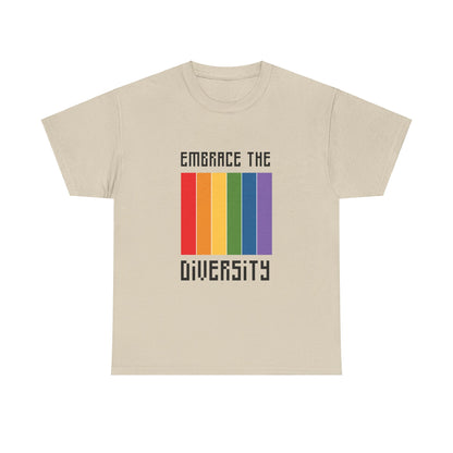 Unisex Heavy Cotton Tee - Embrace The Diversity