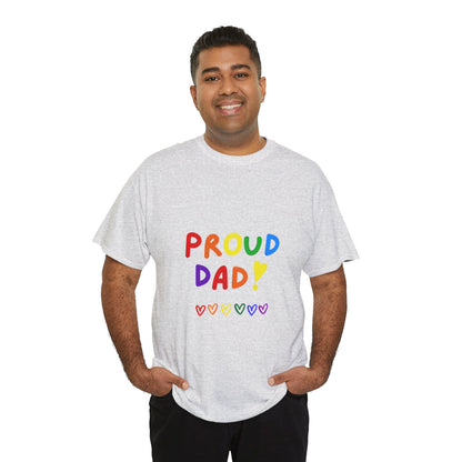 Unisex Heavy Cotton Tee - Proud Dad