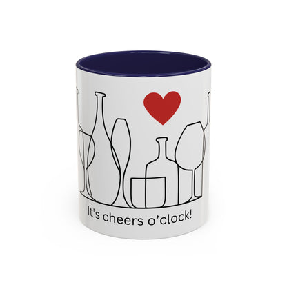 Cheers O'Clock Coffee Mug (11, 15oz)