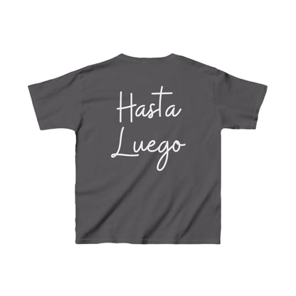 "Hola" & "Hasta Luego" (Spanish Greetings)Kids Heavy Cotton™ Tee