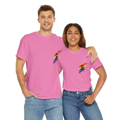 Unisex Heavy Cotton Tee - Here And Queer Mini