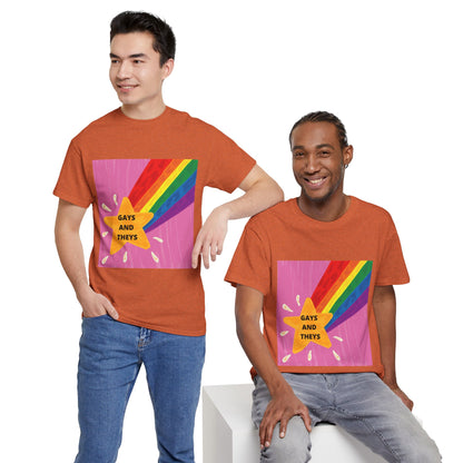 Unisex Heavy Cotton Tee - Gays And Theys