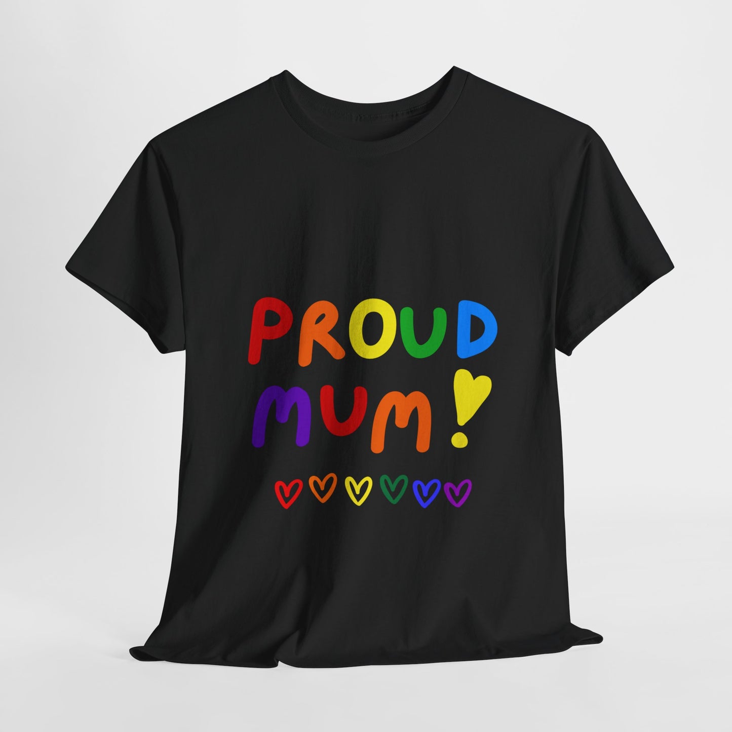 Unisex Heavy Cotton Tee - Proud Mum