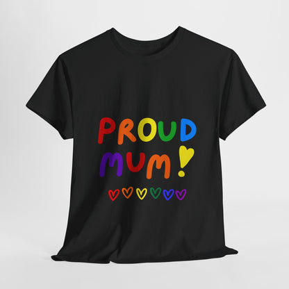 Unisex Heavy Cotton Tee - Proud Mum