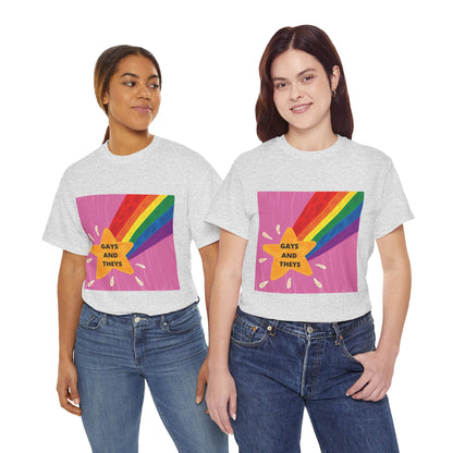 Unisex Heavy Cotton Tee - Gays And Theys