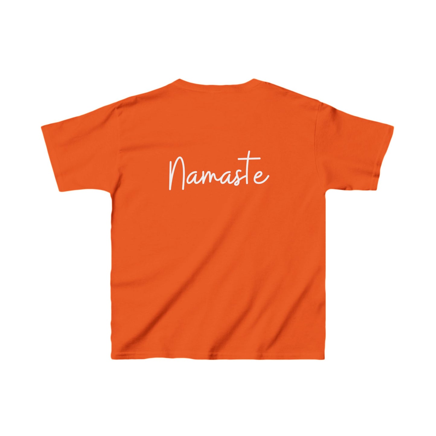 "Namaste" & "Namaste" (Hindi Greetings) Kids Heavy Cotton™ Tee