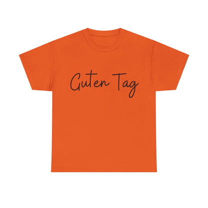 "Guten Tag" (German Greetings) Unisex Heavy Cotton Tee