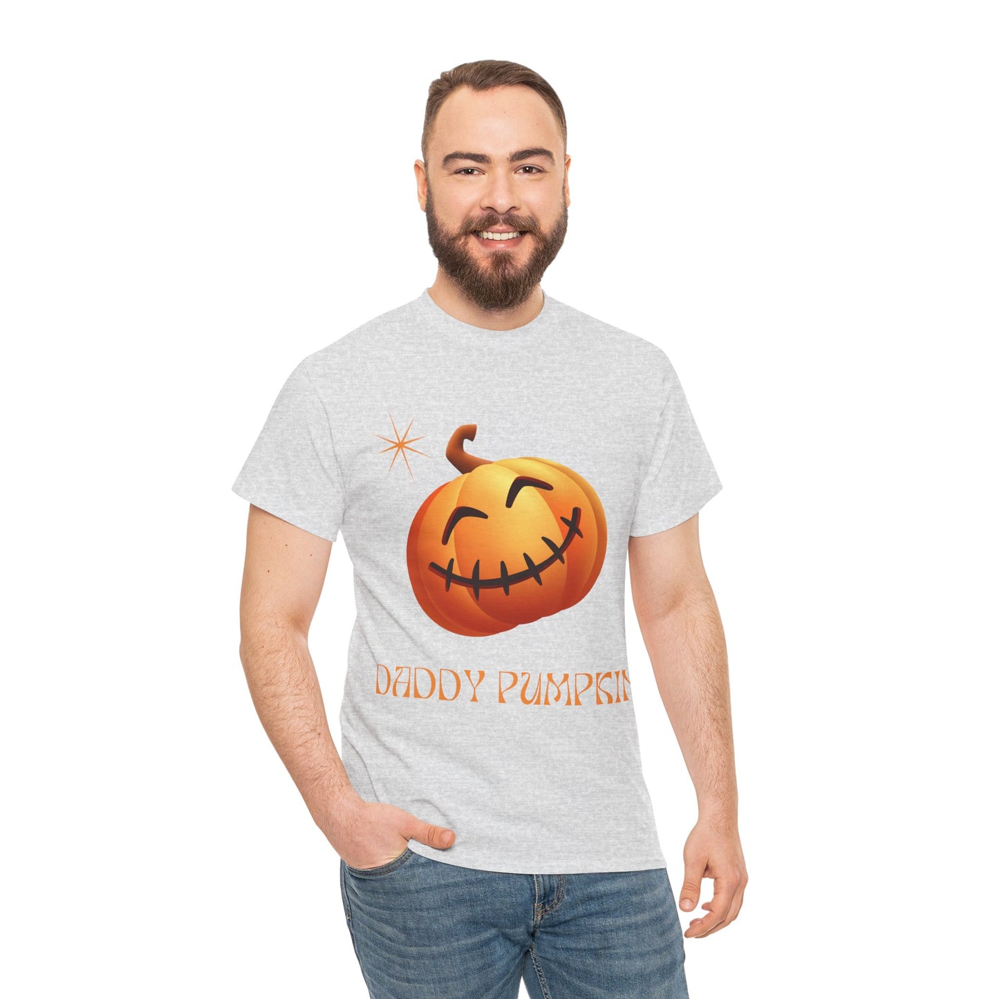 Daddy Pumpkin - Unisex Heavy Cotton Tee