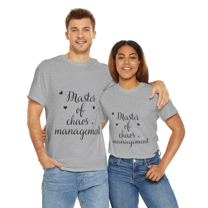 Unisex Heavy Cotton Tee - Chaos Management