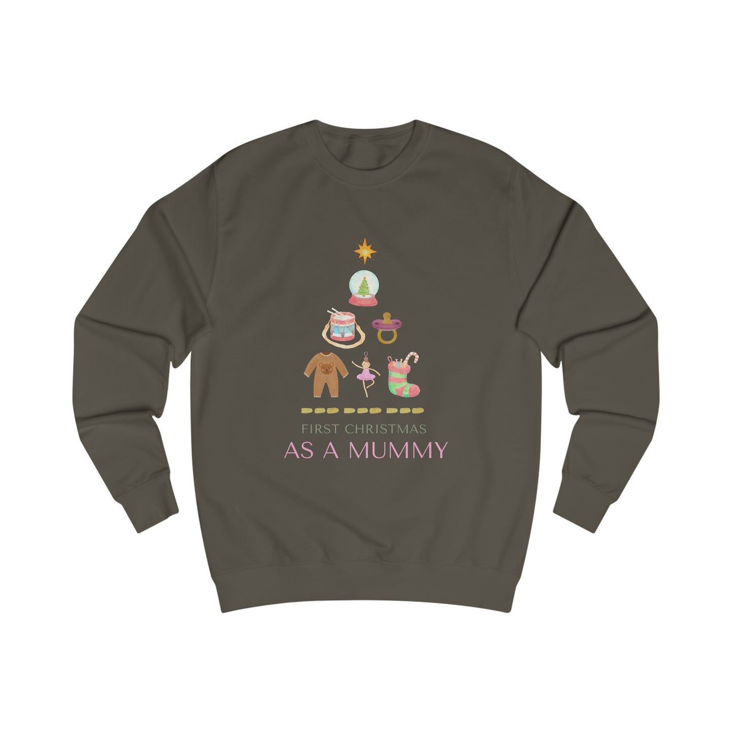 Unisex Sweatshirt - First Christmas As A Mummy