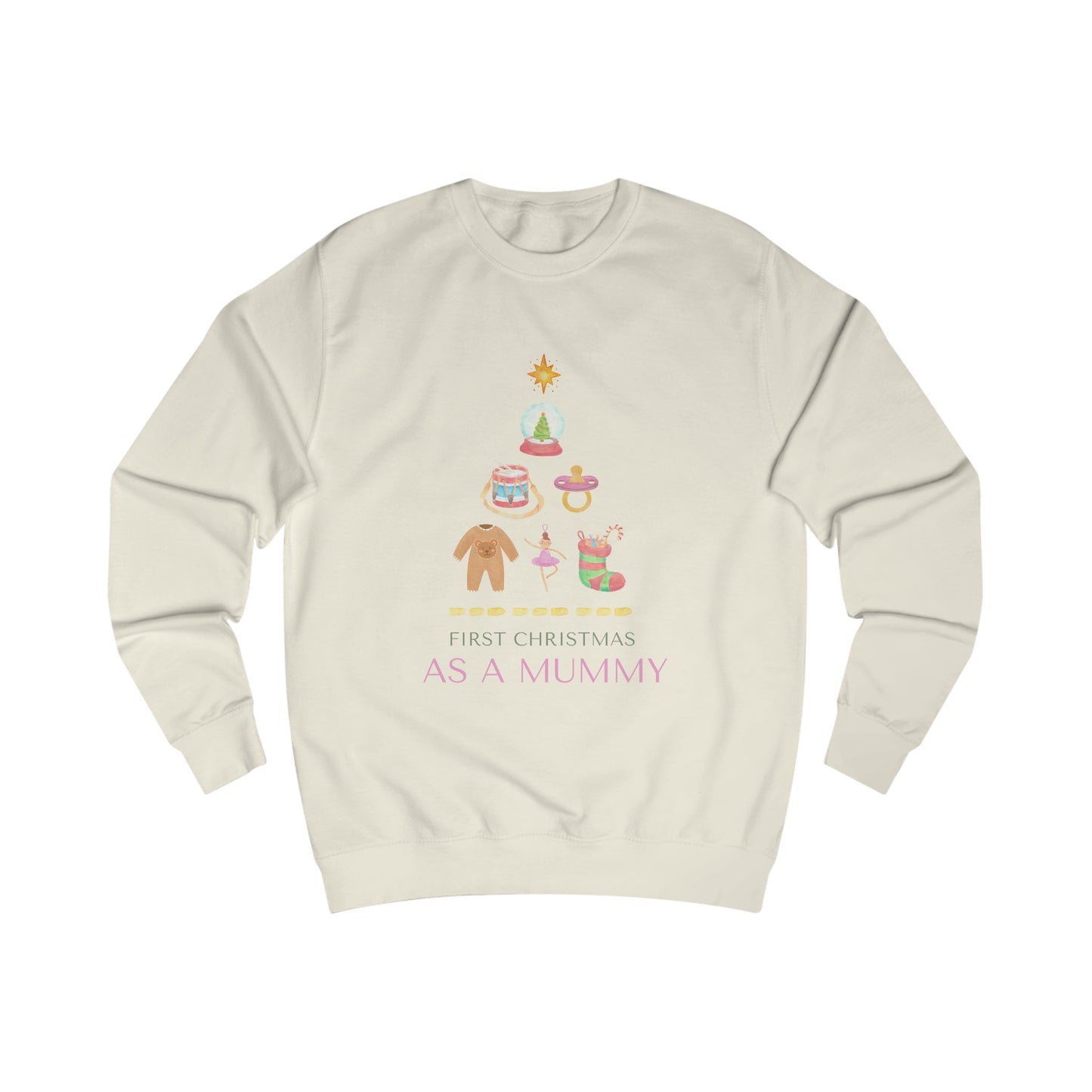 Unisex Sweatshirt - First Christmas As A Mummy