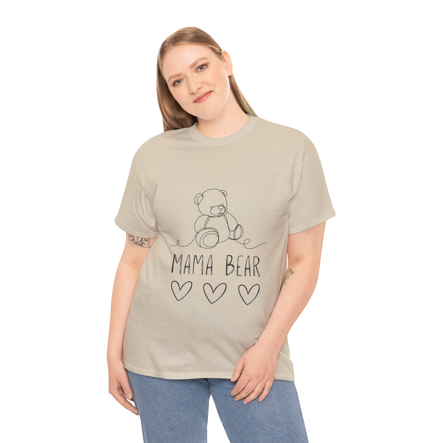 Mama Bear - Unisex Heavy Cotton Tee