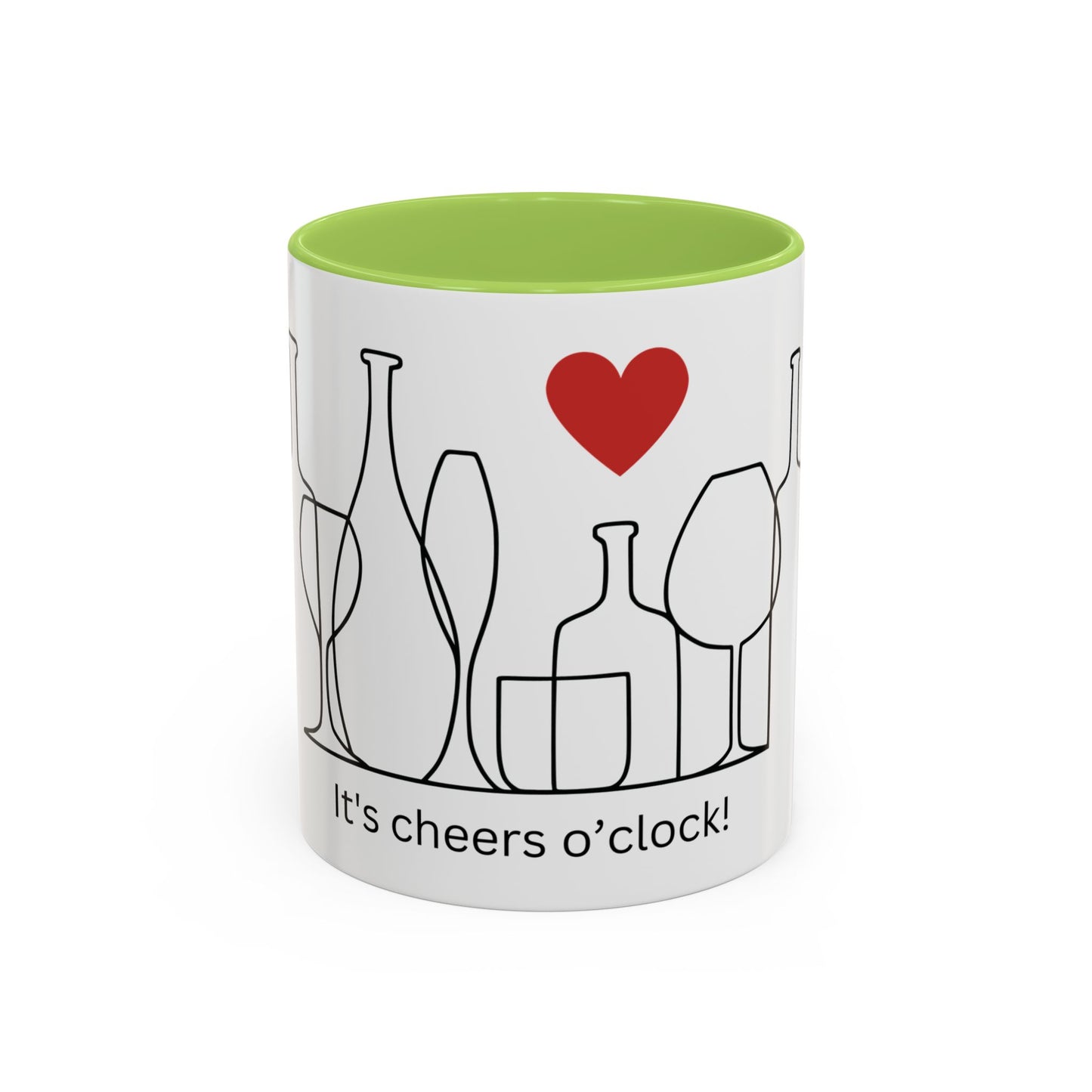 Cheers O'Clock Coffee Mug (11, 15oz)