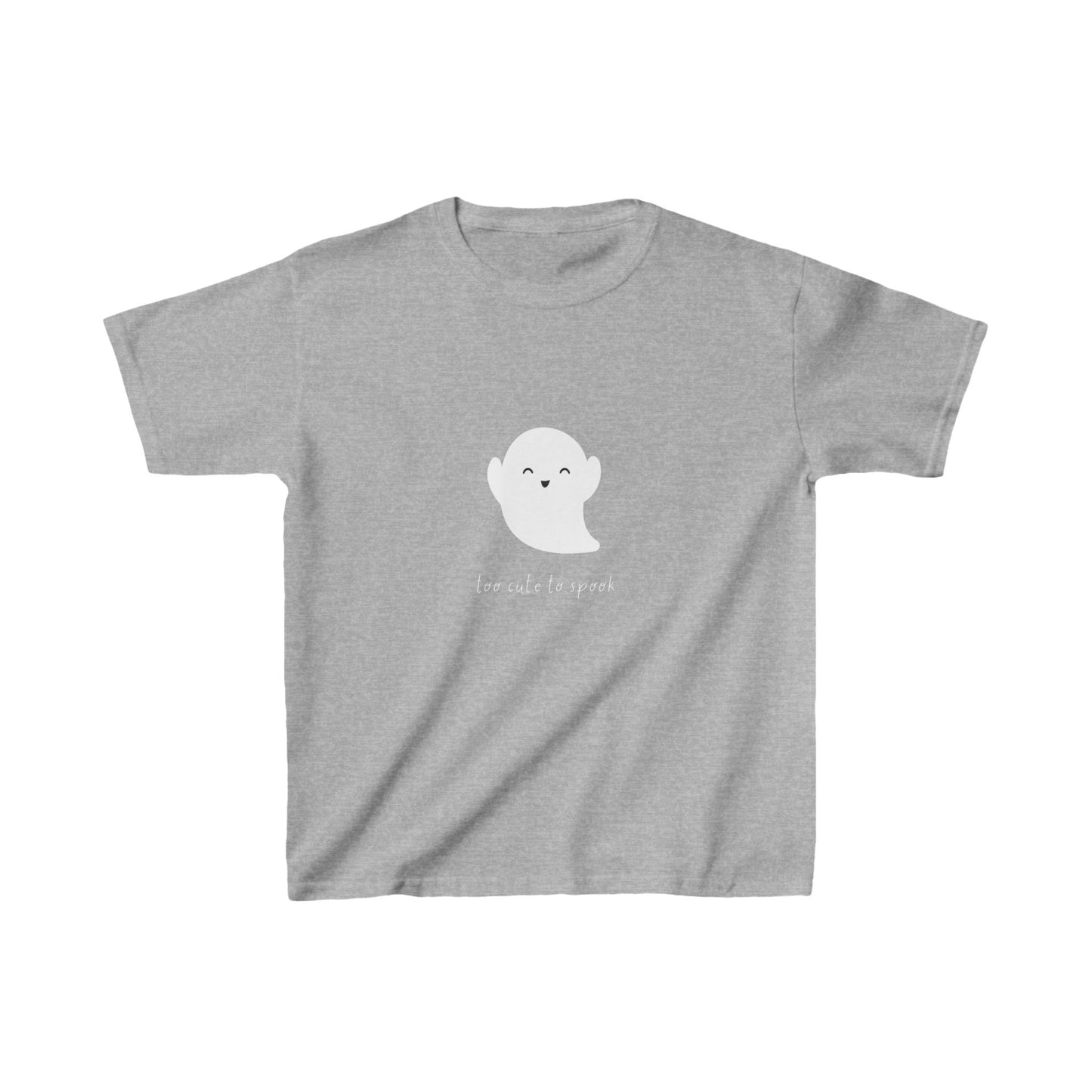 Kids Heavy Cotton™ Tee - Too Cute To Spook