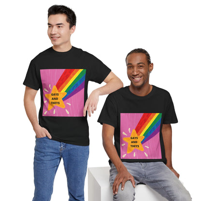 Unisex Heavy Cotton Tee - Gays And Theys