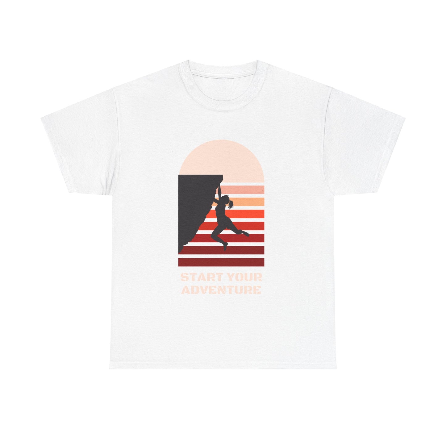 Climbing Adventure 1 - Unisex Heavy Cotton Tee