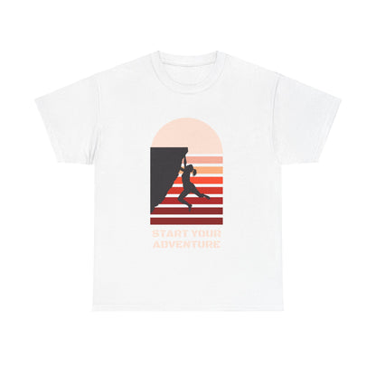 Climbing Adventure 1 - Unisex Heavy Cotton Tee