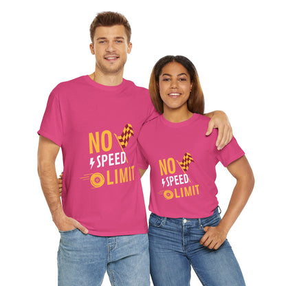 Unisex Heavy Cotton Tee - No Speed Limit