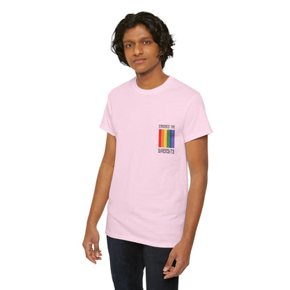 Unisex Heavy Cotton Tee - Embrace The Diversity Mini