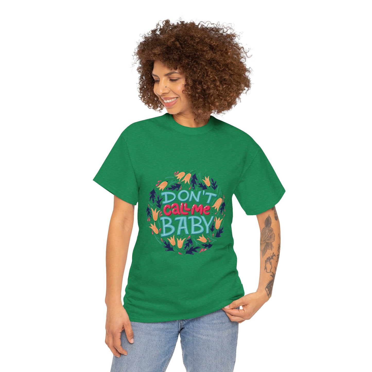 Don't Call Me Baby - Unisex Heavy Cotton Tee