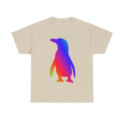 Vibrant, rainbow, colourful penguin. Ideal for any animal or wildlife lover.  T-SHIRT