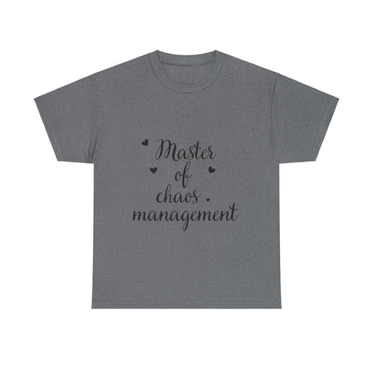 Unisex Heavy Cotton Tee - Chaos Management