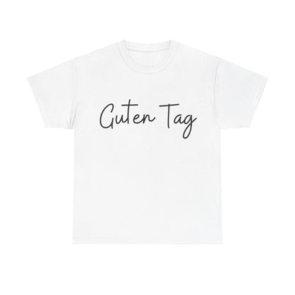 "Guten Tag" (German Greetings) Unisex Heavy Cotton Tee