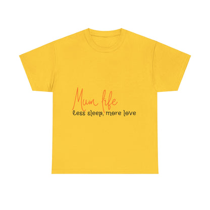 Unisex Heavy Cotton Tee - Mum Life