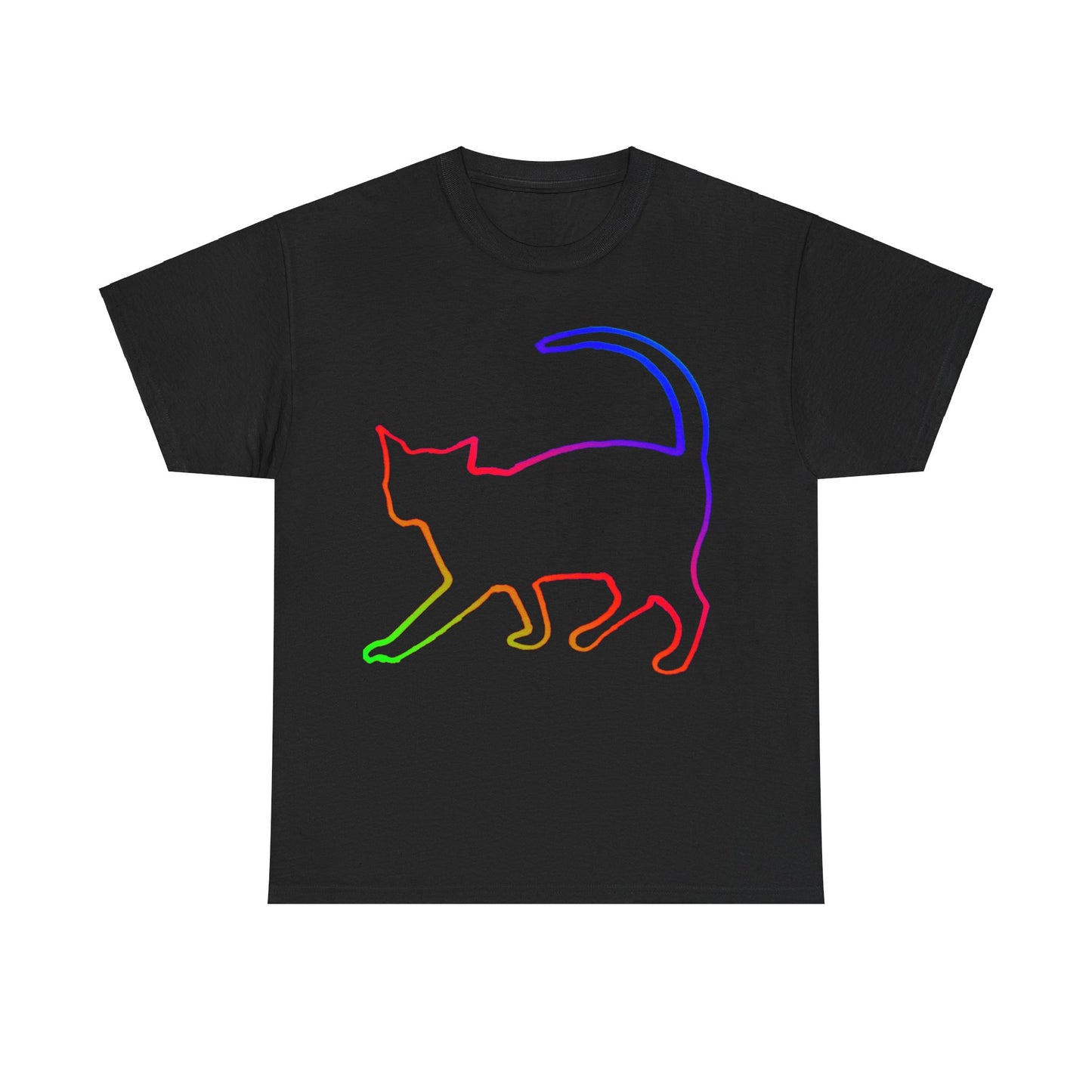 Cat Rainbow T-shirt