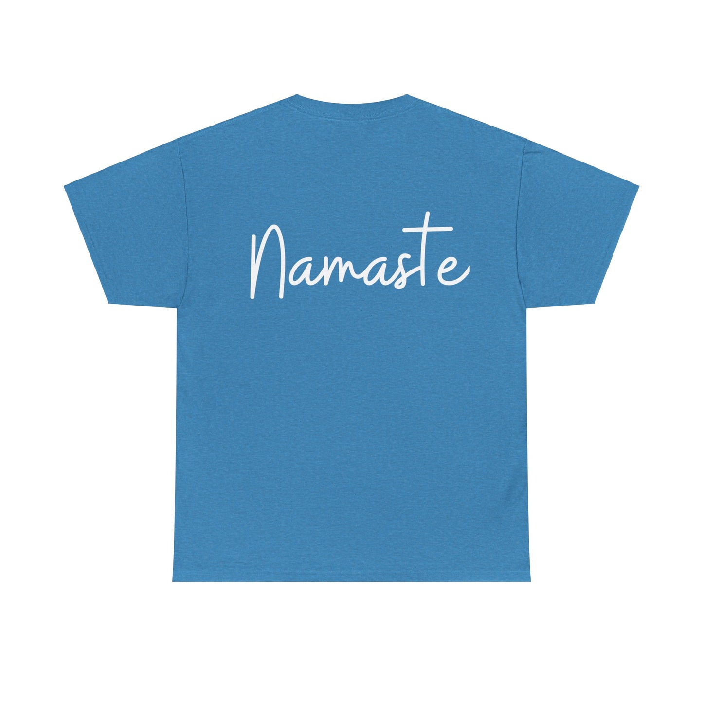 "Namaste" & "Namaste" (Hindi Greetings) Unisex Heavy Cotton Tee