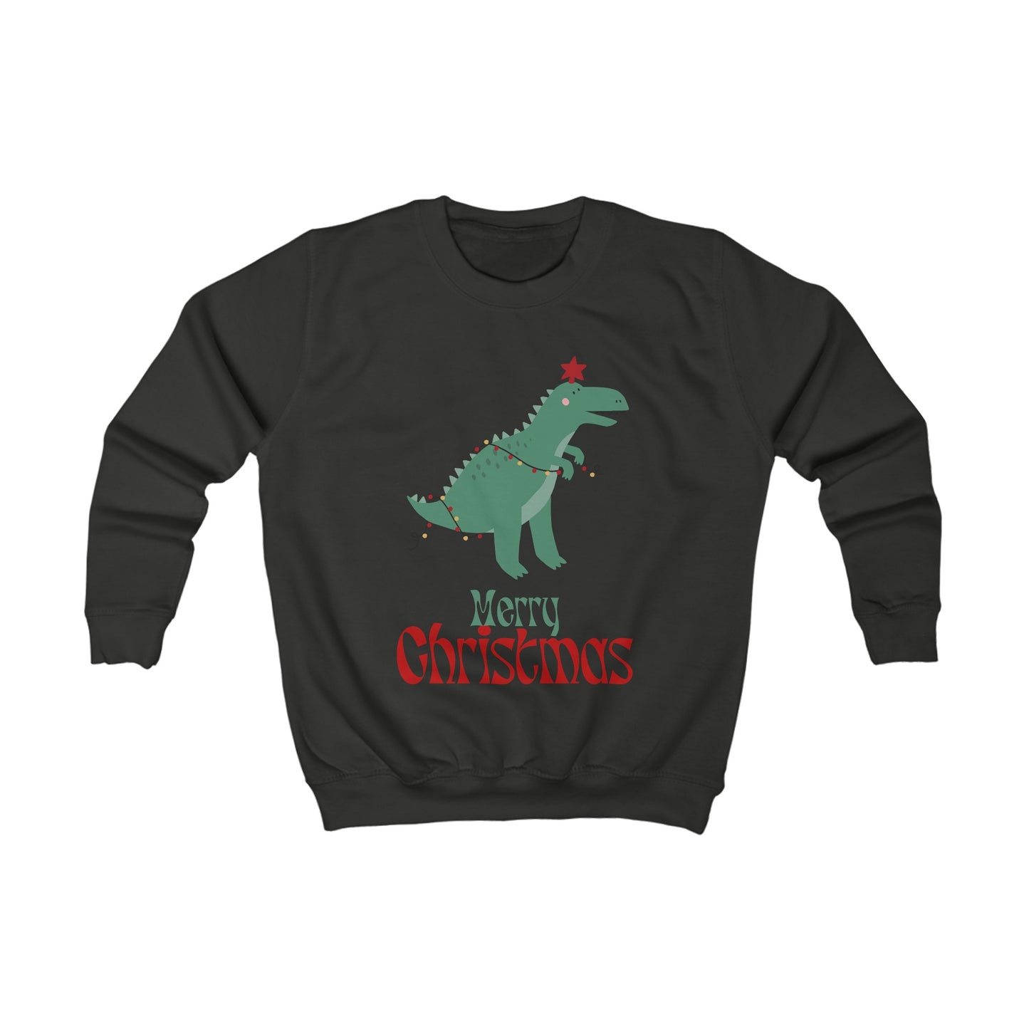 Dino Christmas - Kids Sweatshirt