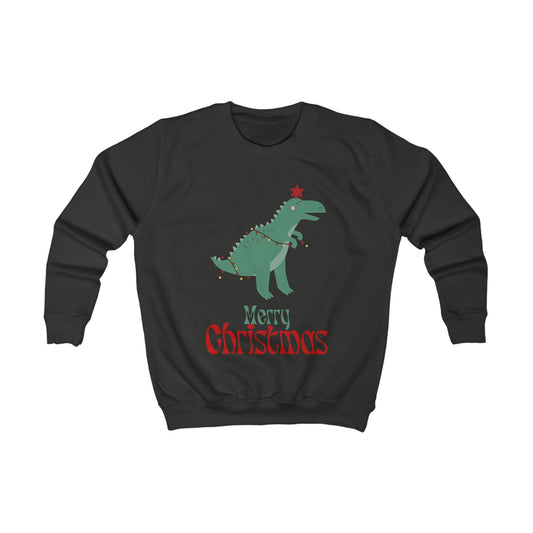 Dino Christmas - Kids Sweatshirt