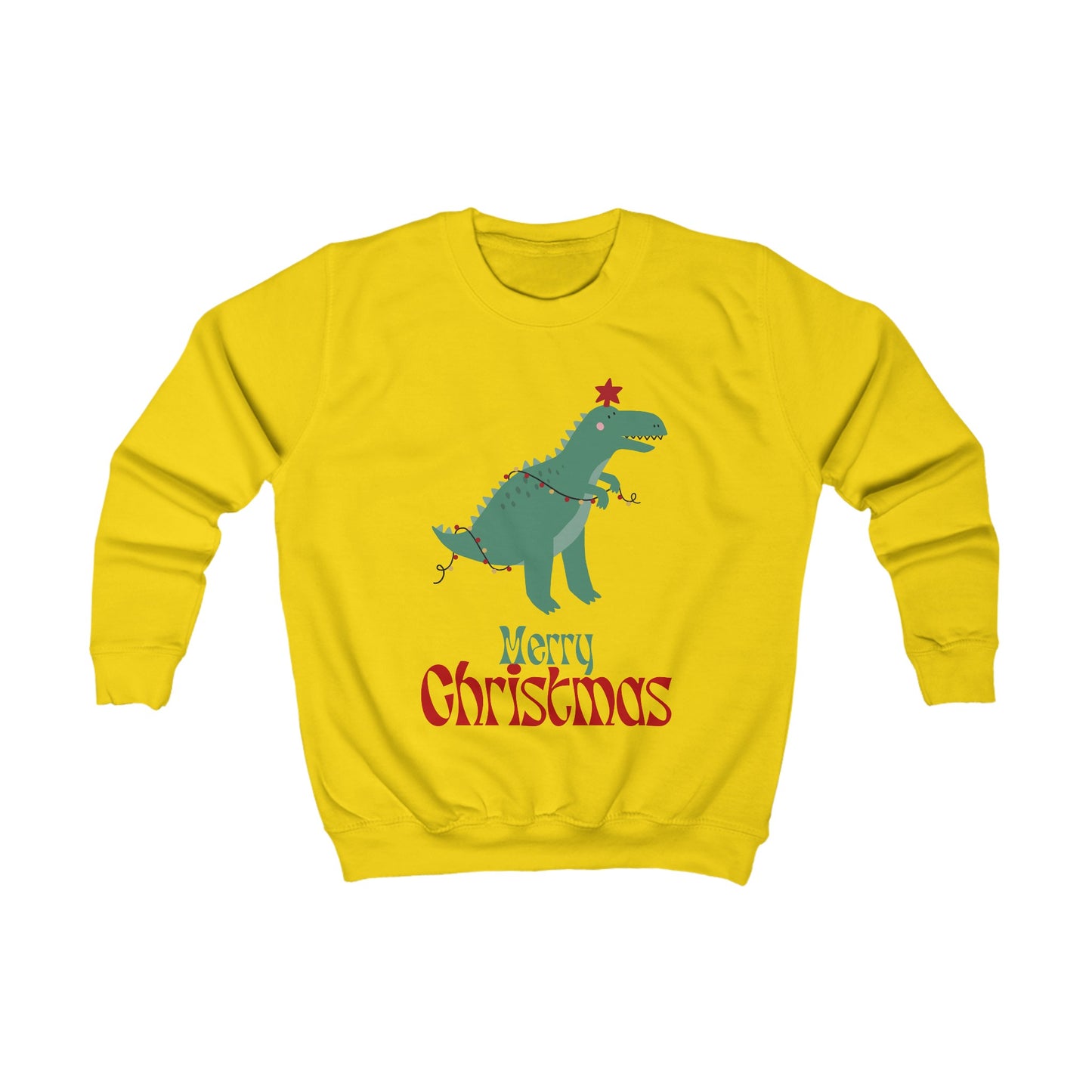 Dino Christmas - Kids Sweatshirt