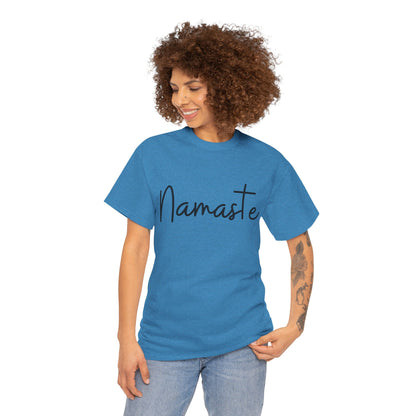 "Namaste" (Hindi Greeting) Unisex Heavy Cotton Tee