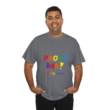 Unisex Heavy Cotton Tee - Proud Dad